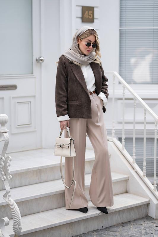 کت  Levin قهوه‌ای (ارسال فوری)