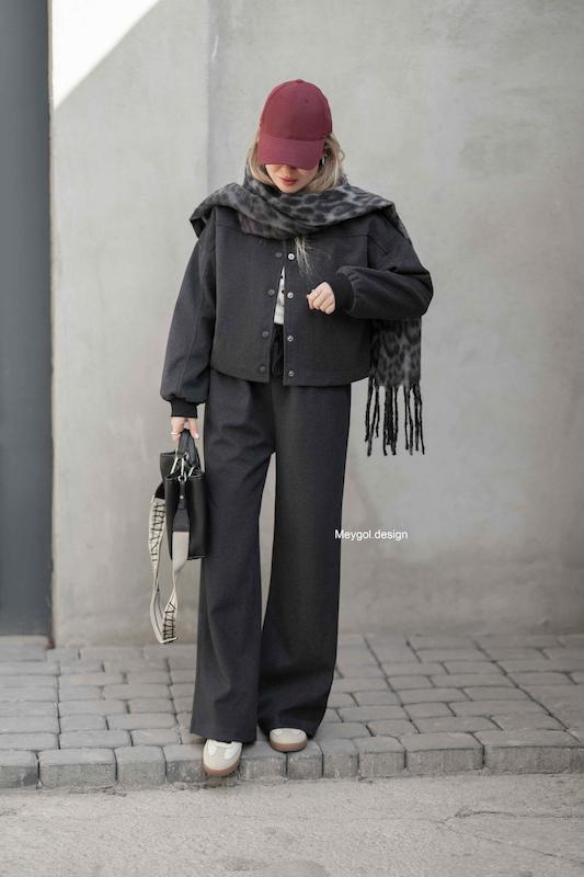 ست  فوتر misa ذغالی (ارسال فوری)