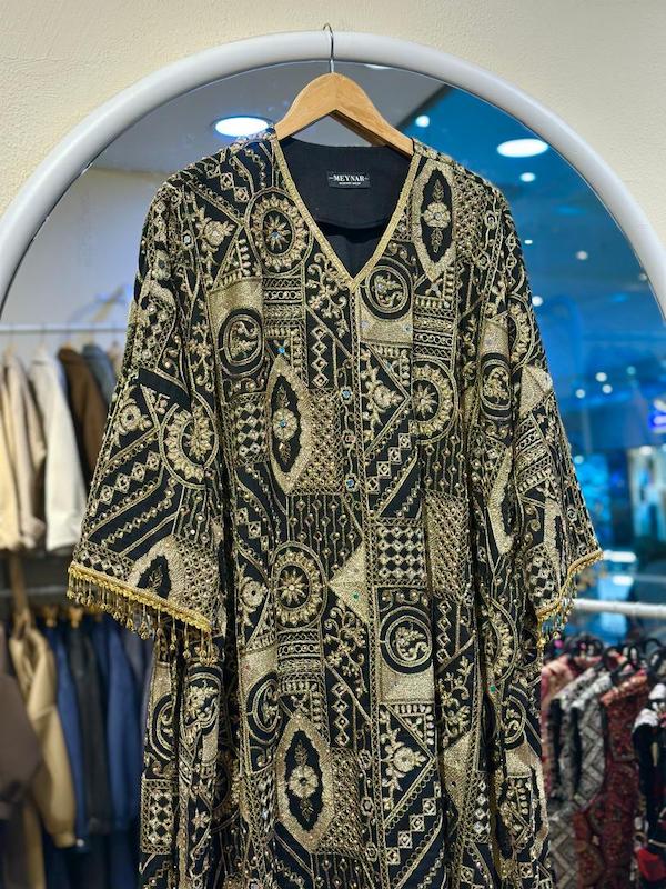 کفتان هندسی 10001 (مشکی)