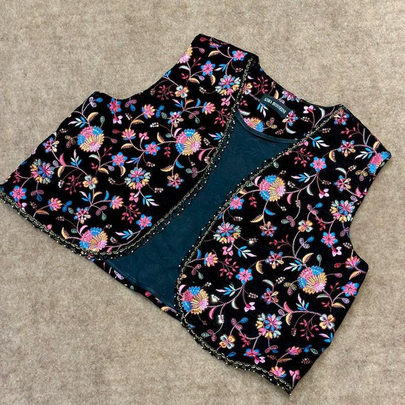 وست مخمل گل ریز