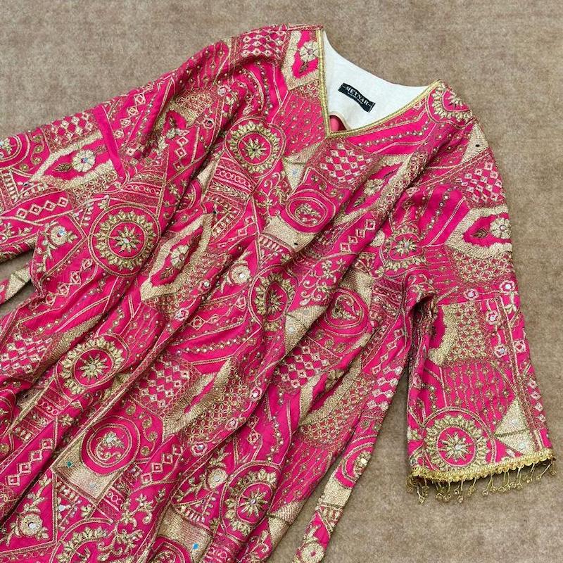 کفتان هندسی 10001 (سرخابی)