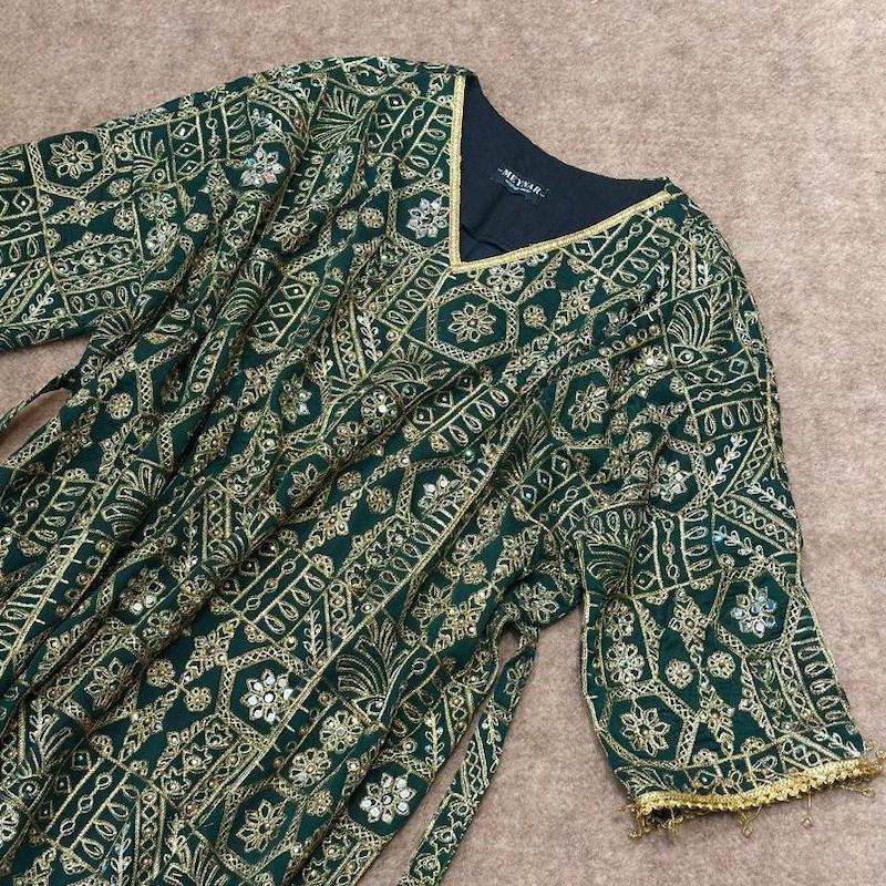 کفتان هندسی 10002 (سبزتیره)