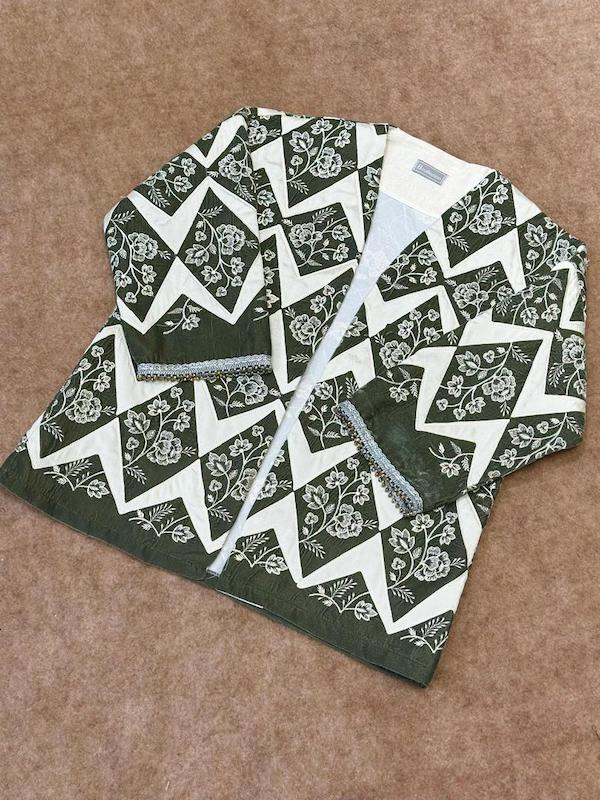 کت مخمل هندی تکه دوزی