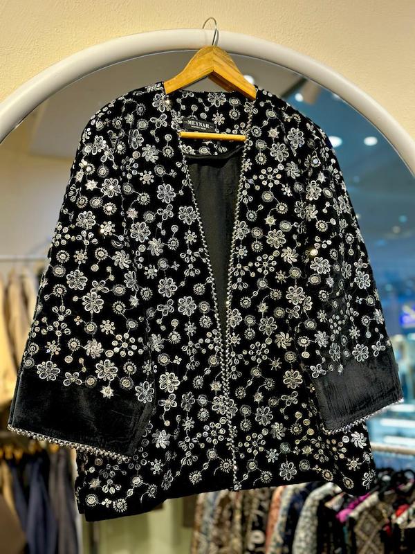 کت مخمل گل ریز هندی 1001