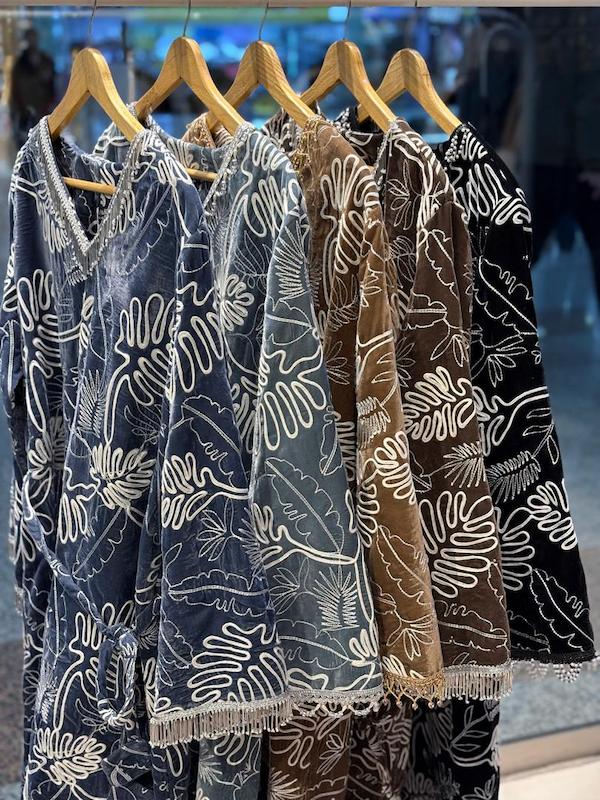 کفتان مخمل روبان دوزی 10000