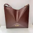 كيف زنانه هرمي قهوه اي 