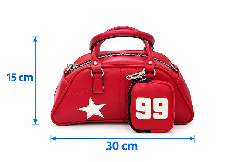 کیف زنانه طرح 99  قرمز