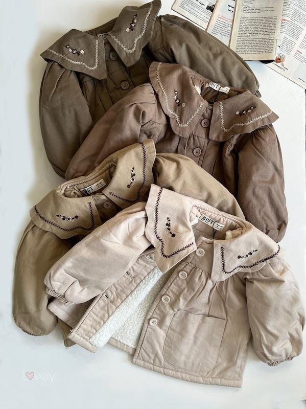 پالتو یقه گلدوزی