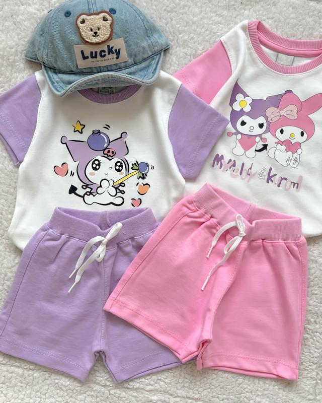 ست بلوز شورتک کرومی