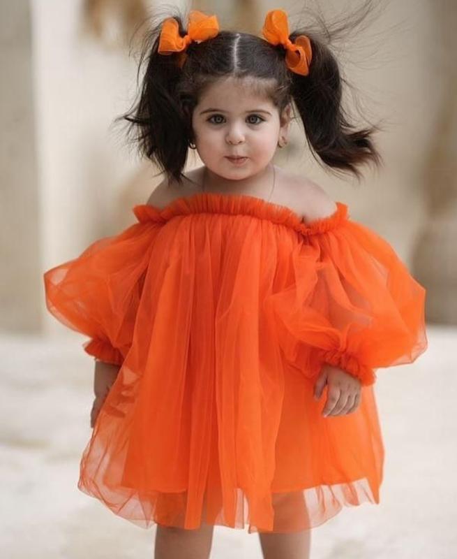 پیراهن فرشته نارنجی