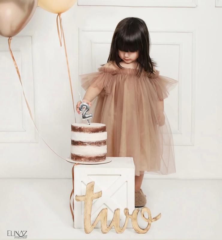 پیراهن فرشته نسکافه ای