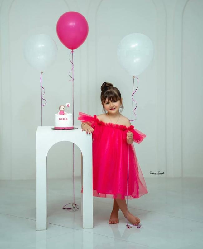 پیراهن فرشته سرخابی