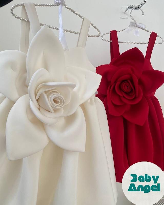 پیراهن گل رز