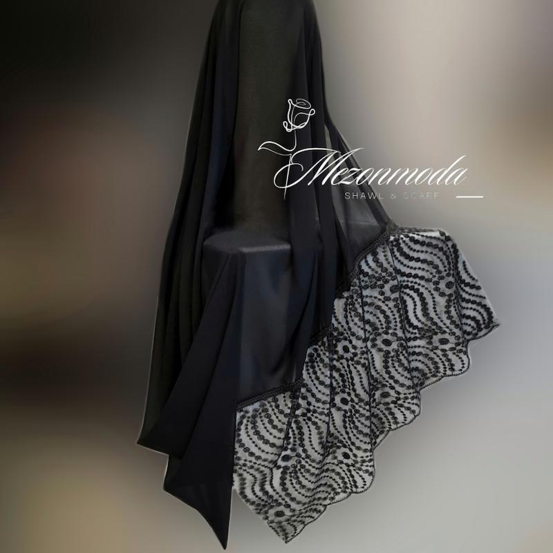 شال حریر مجلسی