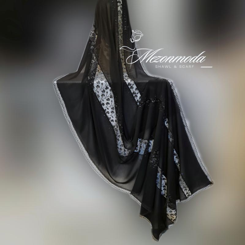 شال حریر مجلسی