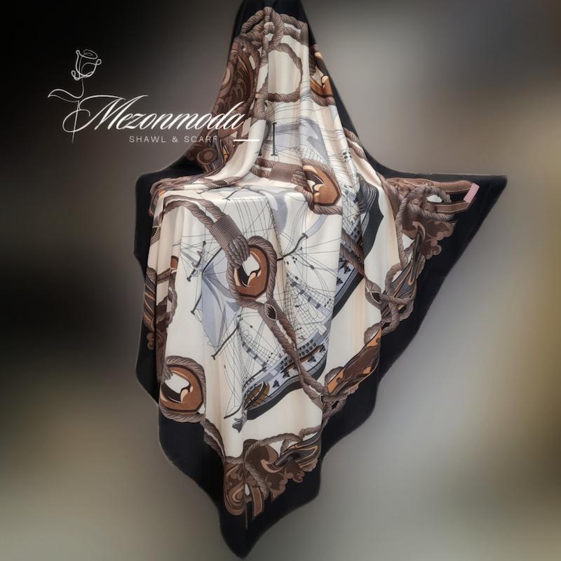 روسری مجلسی نخی