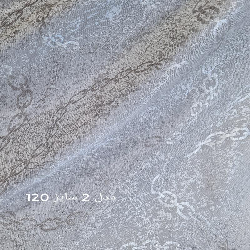 روسری ژاکارد سفید