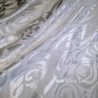 روسری ژاکارد سفید