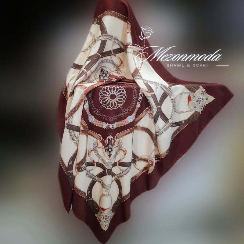 روسری مجلسی نخی