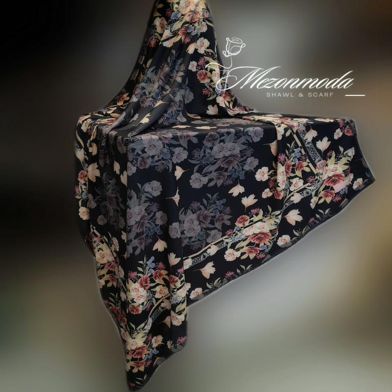 روسری مجلسی نخی