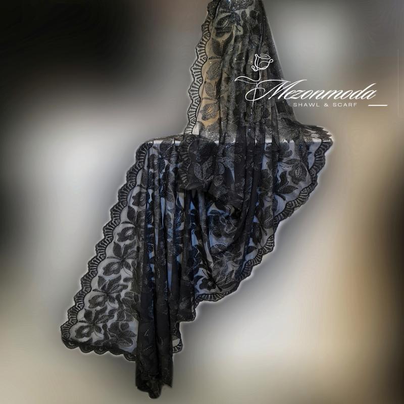 شال مجلسی گلدوزی