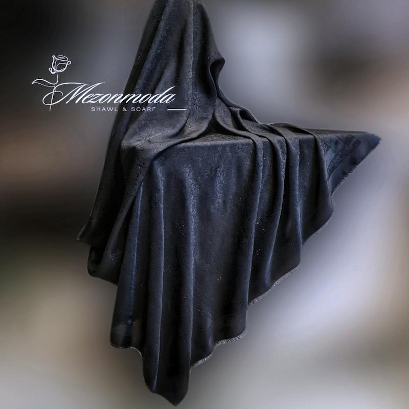 روسری ژاکارد رز نگیندار