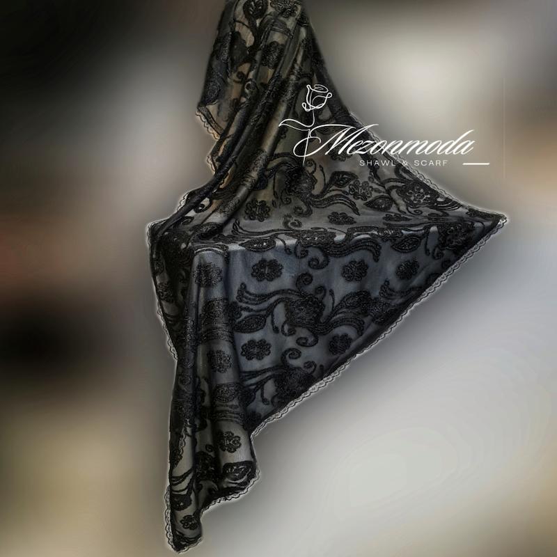 روسری سه گوش مخمل