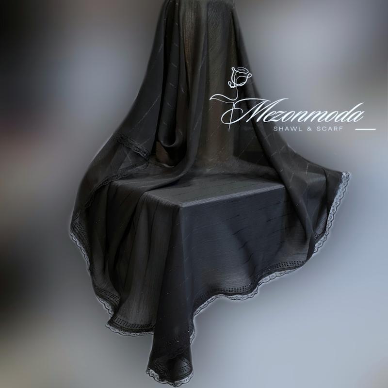 روسری حریر مجلسی