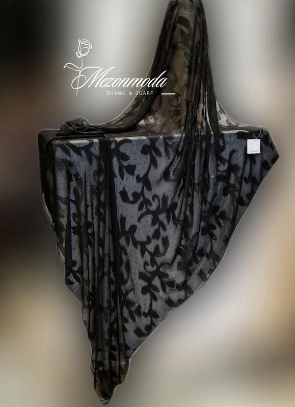 روسری دووره نگیندار