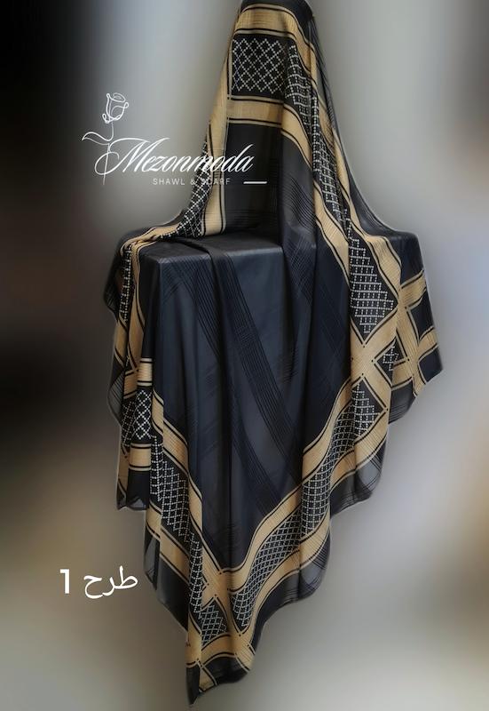 روسری مجلسی حریر ژاکارد 30