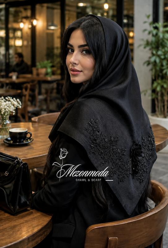 روسری گلدوزی اسلپ 11