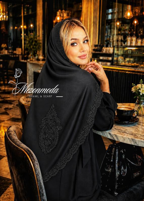 روسری گلدوزی ترمه بزرگ 18