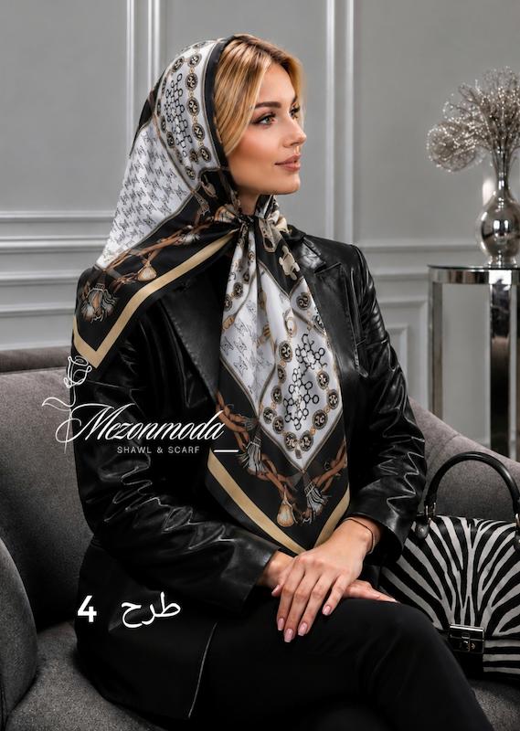 روسری ابریشمی کد 134