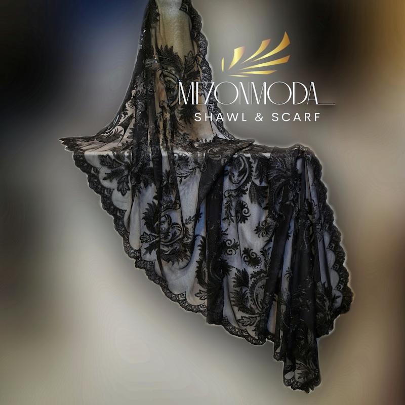 شال تور گلدوزی