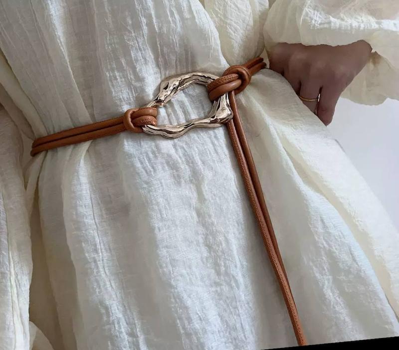 کمربند گره ای سگکی-وارداتی