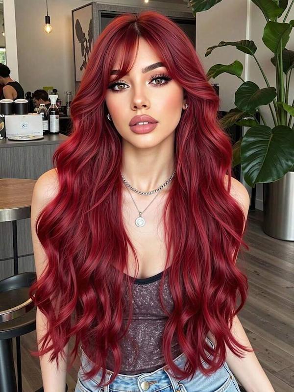 پستیژ شرابی حالت دار