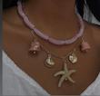 گردنبند ستاره دریایی دوتایی 