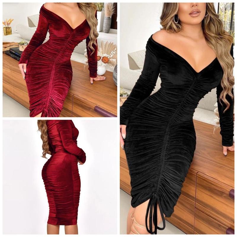 ماکسی مخمل گت دار کد ۸۹۹