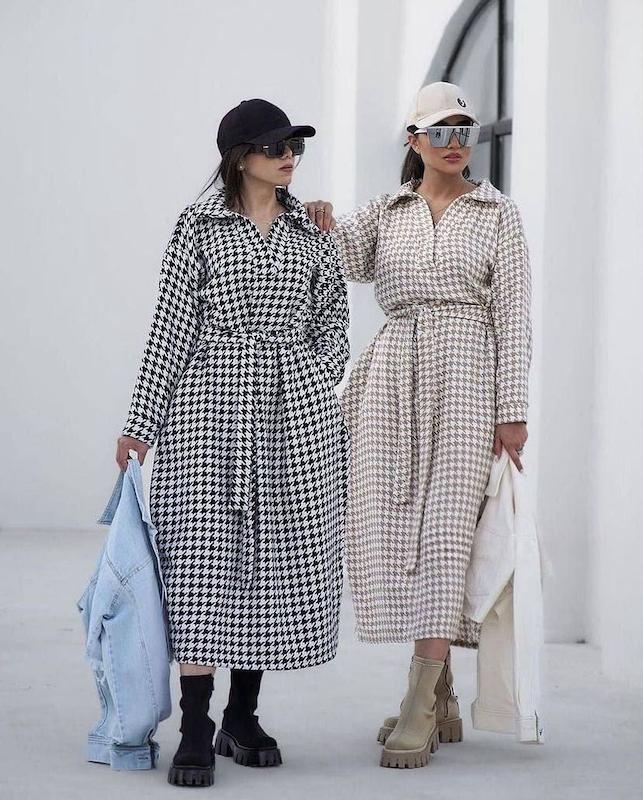 کفتان پشمی پیچازی زنانه