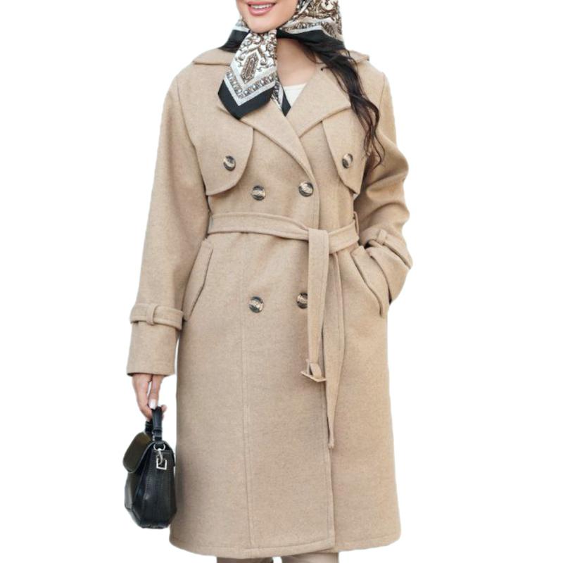 پالتو شنل دکمه کوتاه