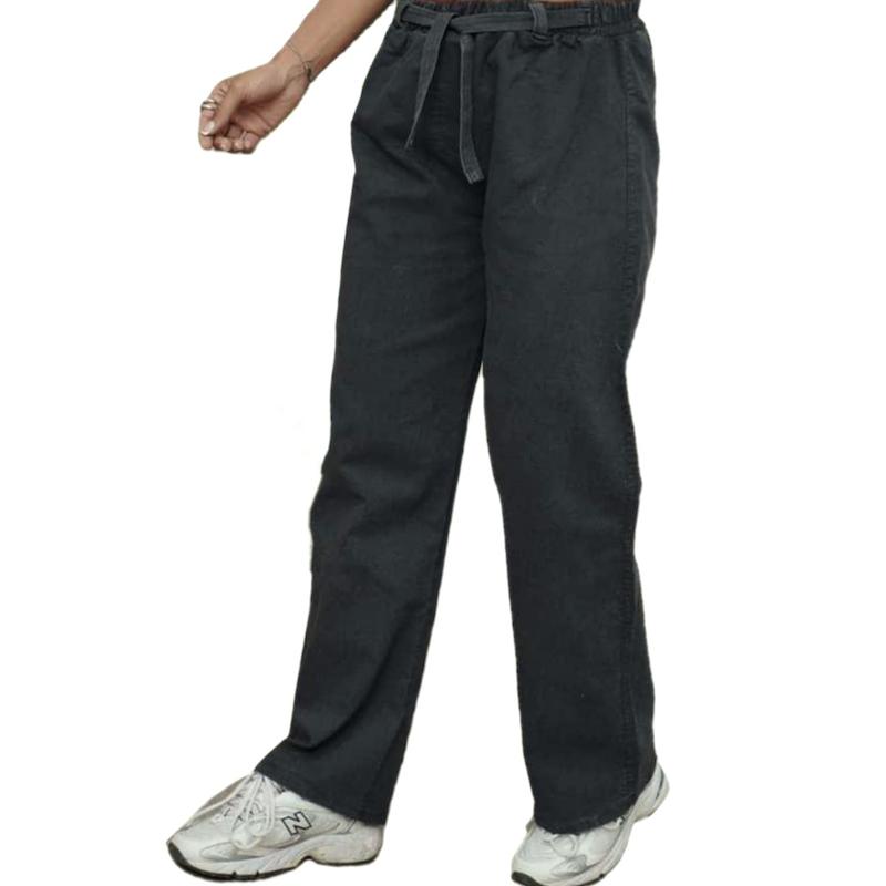 شلوار جین نیم بگ