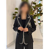 کت هرمس دمسه دوزی جیب زیپی