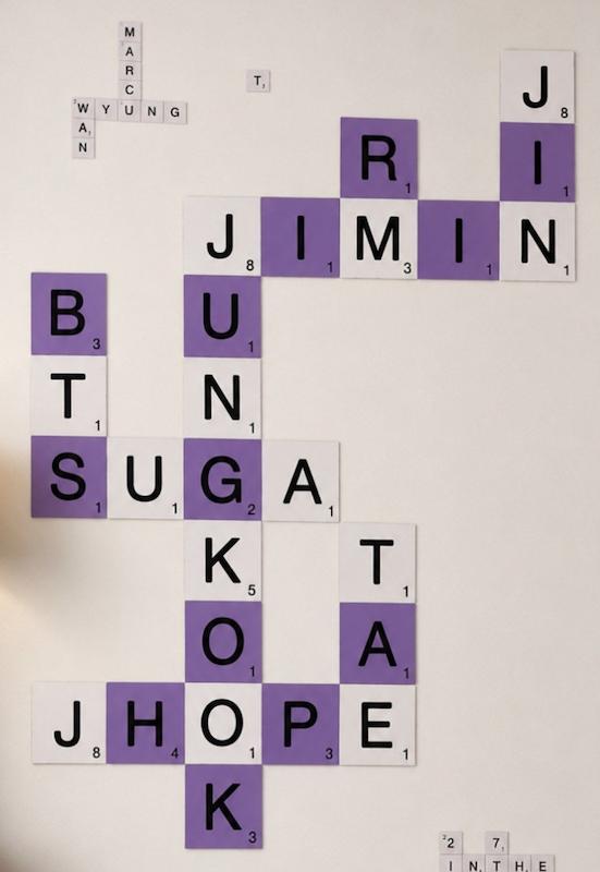 پک‌پوستر‌‌اسم‌گروه‌BTS