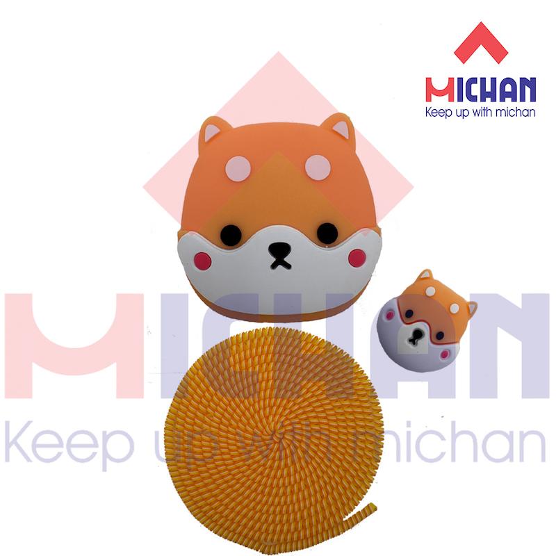 محافظ شارژر اپل  سه پین طرح hamster