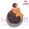 محافظ شارژر اپل  سه پین طرح cookie