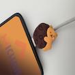 محافظ شارژر اپل  سه پین طرح cookie