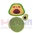 محافظ شارژر اپل  سه پین طرح avocado 