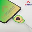 محافظ شارژر اپل  سه پین طرح avocado 