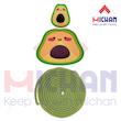 محافظ شارژر اپل  سه پین طرح avocado 