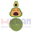 محافظ شارژر اپل  سه پین طرح avocado 